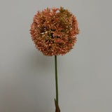 Kunstig Allium - Orange