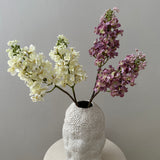 Kunstig Syren Hortensia - Cream