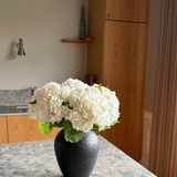 Kunstig Hortensia buket - hvid