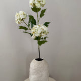 Kunstig Hortensia 3 hovedet - Hvid