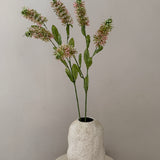 Kunstig Astilbe - lyserød/grøn
