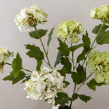 Kunstig Hortensia 3 hovedet - Hvid