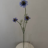 Kunstig Scabiosa - Lyselilla