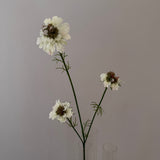 Kunstig Scabiosa - Hvid