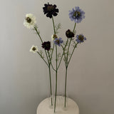 Kunstig Scabiosa - Lyselilla