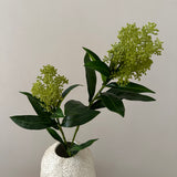 Kunstig Skimmia - Grøn