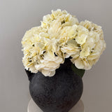 Kunstig Hortensia Buket - Creme (5 stk)