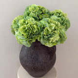 Kunstig Hortensia Buket - Grøn