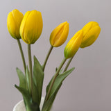 Kunstig Tulipan bundt - Gul