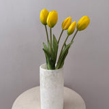Kunstig Tulipan bundt - Gul