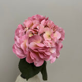 Kunstig Hortensia - Pink