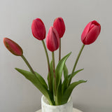 Kunstig Tulipan bundt - Pink