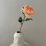 Kunstig Chrysanthemum - Champagne