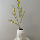 Artificial Wax Flower - Yellow