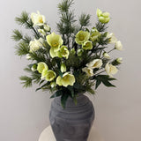 Winter Green & White