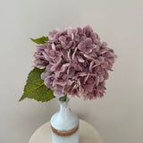 Kunstig Hortensia - Lyselilla